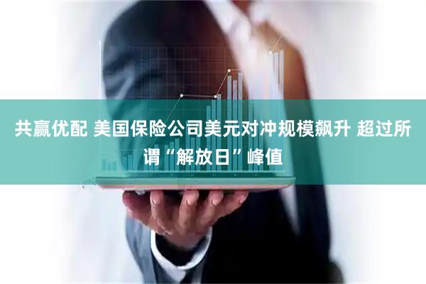 共赢优配 美国保险公司美元对冲规模飙升 超过所谓“解放日”峰值