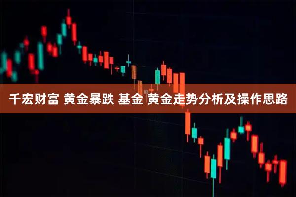千宏财富 黄金暴跌 基金 黄金走势分析及操作思路