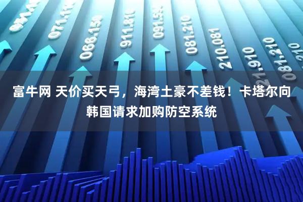 富牛网 天价买天弓，海湾土豪不差钱！卡塔尔向韩国请求加购防空系统