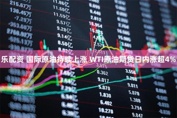 乐配资 国际原油持续上涨 WTI原油期货日内涨超4%