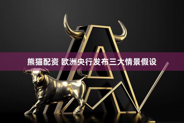 熊猫配资 欧洲央行发布三大情景假设